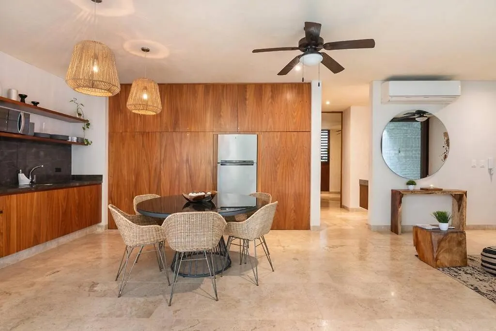 Apartment Bajocielo107 Lux 2Br Condo Priv Pool In Aldea Zama Tulum