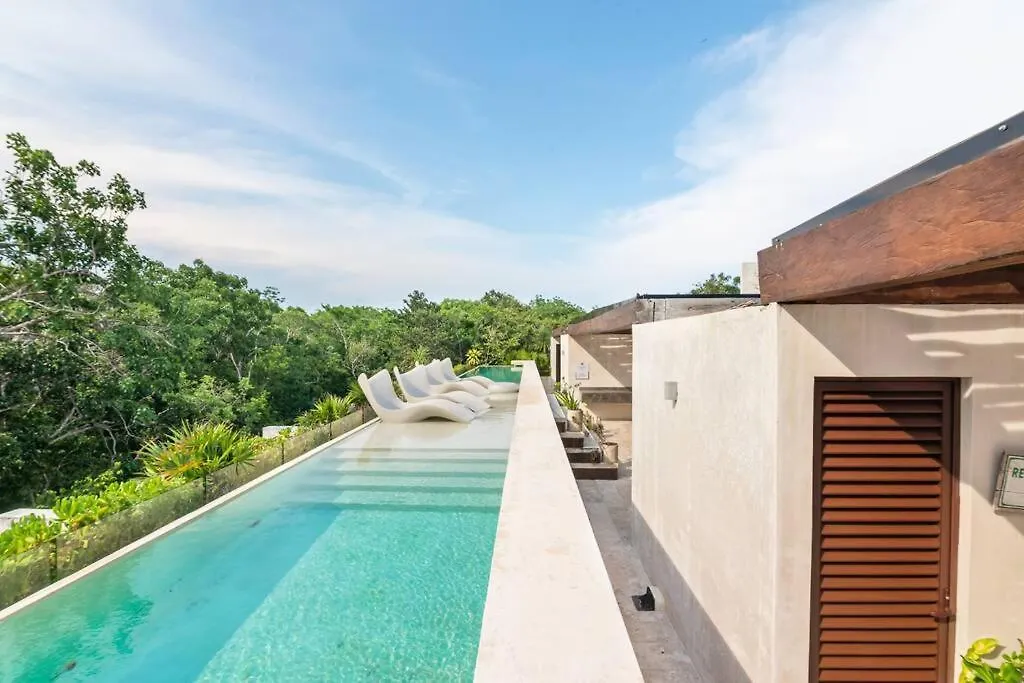 Apartment Bajocielo107 Lux 2Br Condo Priv Pool In Aldea Zama Tulum